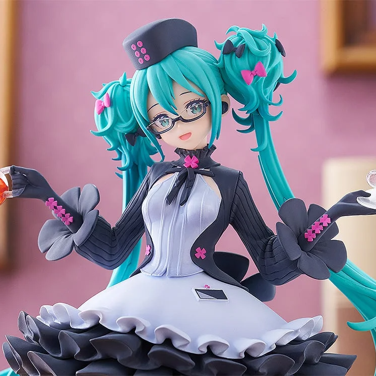 Figurine Hatsune Miku Ver. Glasses x Café de Vocaloid par Good Smile Company